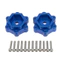 Bộ chuyển đổi lục giác kim loại (+ 5mm) Ống lót trục sau cho xe tải quái vật Losi LMT 1 / 8 RC Phụ kiện nâng cấp tự động