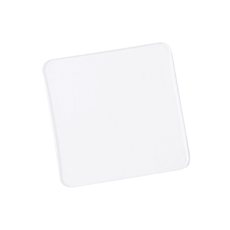 Băng dính hai mặt chắc chắn trong suốt 6x6cm Nhãn dán hai mặt liền mạch vuông cho nhà bếp phòng tắm