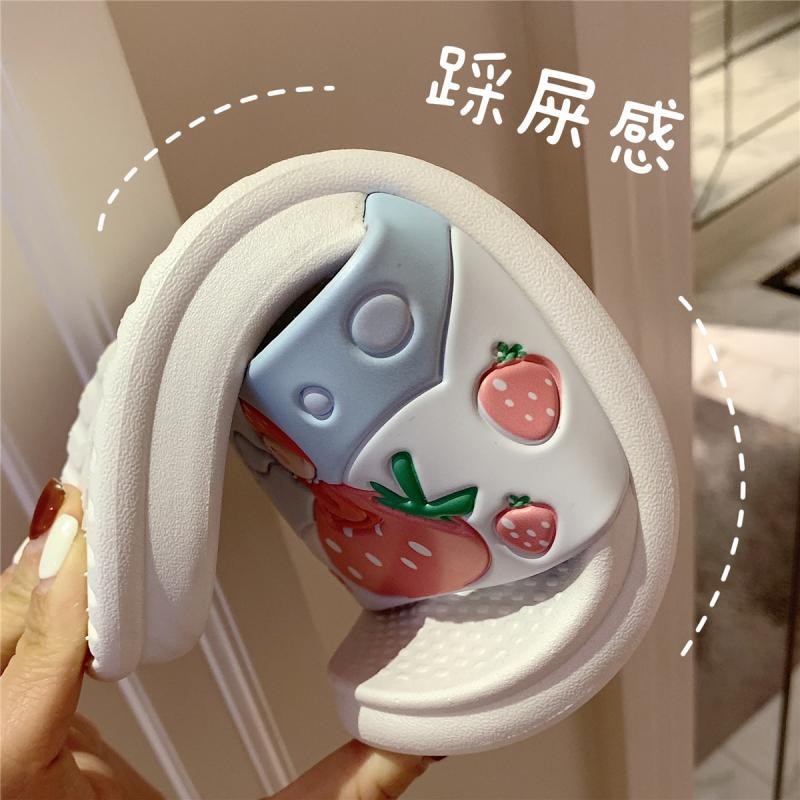 Xixitiao Dép Dép Hoạt Hình Thời Trang Dễ Thương Trong Nhà Nhà Nữ Mùa Hè Mặc Ngoài Trời