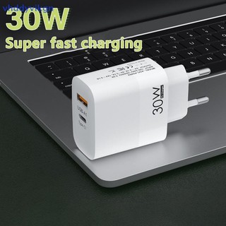 Vhd 30W USB Type C 3.0 cho 16 15 Điện thoại treo tường Huawei EU / US / UK Plug VN