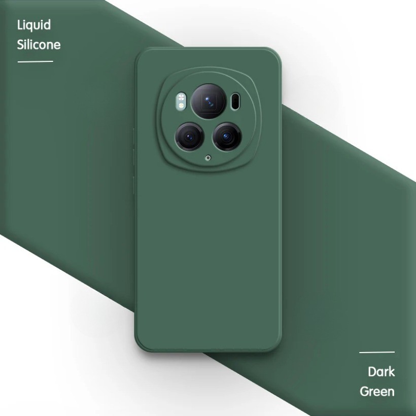 Ốp Điện Thoại Chính Hãng Cho Honor Magic 6 Magic6 Pro Lite Ultimate 6Pro 6Lite 5G Funda Vuông Silicon Lỏng Mềm Đơn Giản Ốp Lưng