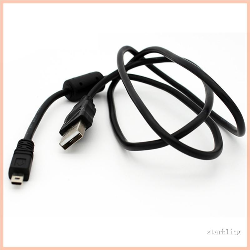 Ngôi Sao Bền USB2 0 Camera Dây Sạc Cáp Cho Máy Ảnh DSLR DSC W710 W730 W800 W810 W830 Máy Ảnh Sạc USB2 0 Sạc Cab
