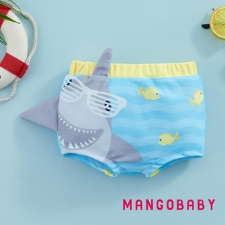 Mg-toddler Bé Trai Mùa Hè Thường Ngày Đồ Bơi Thân Cây Co Giãn In Hình Cá Mập Co Giãn Nhanh Khô Đồ Bơi