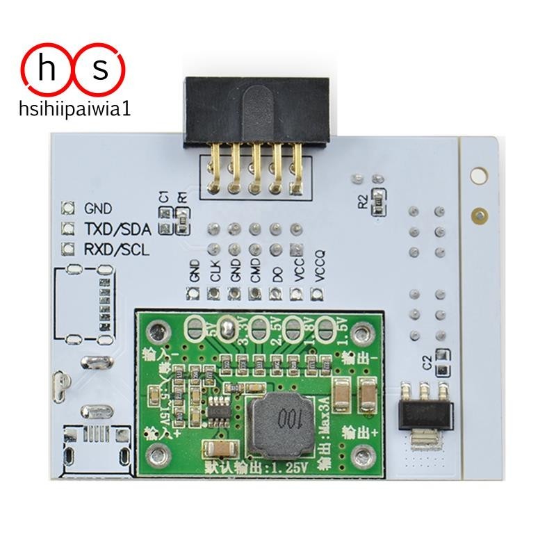 Rt809h Bộ Chuyển Đổi Trắng EMMC ISP Board Cho Kẹp Kiểm Tra Viết Nhanh ...