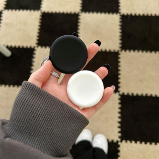 Đơn giản Macaroon Tròn Chắc Chắn Mặt Sau Dán Màu Trơn Griptok Giá Đỡ Điện Thoại