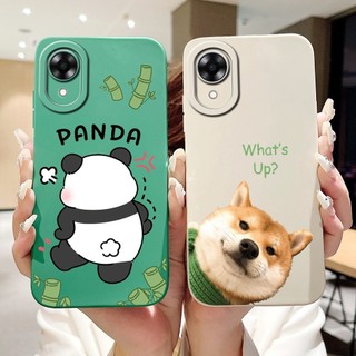 Ốp Lưng Cho OPPO A17K TPU Mềm Họa Tiết Hoa Thời Trang Silicon Bảo Vệ Camera Vỏ Điện Thoại Cho OPPOA17K CPH2471 Vỏ
