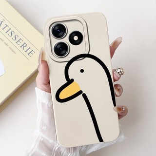 Dành Cho Realme Note 50 2024 Vỏ Bảo Vệ Ống Kính Vuông Realme Note50 4G RMX3834 Vỏ Silicon Mềm Hoạt Hình Gấu Trúc Dễ Thương