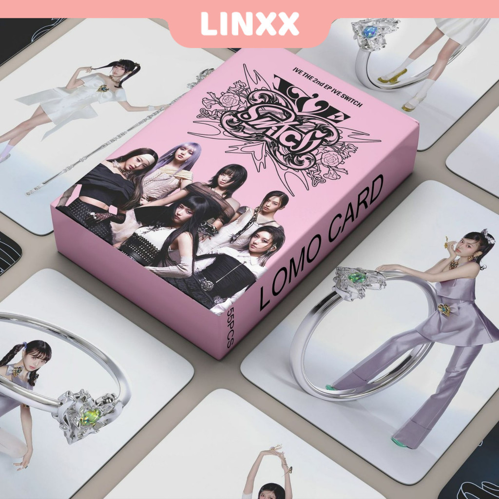 Linxx 55 Chiếc IVE SWITCH Album Lomo Card Kpop Photocards Bưu Thiếp ...