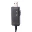 Niki USB sang DC- Cáp nguồn USB sang 8 CÁI Dây sạc DC-Jack DC5V sang 12V 9V
