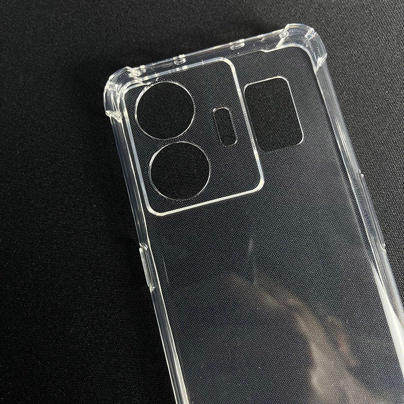 Ốp lưng Realme GT Neo 5 / 5 SE 5G trong suốt silicon chống sốc va đập viền vuông bảo vệ điện thoại bibi