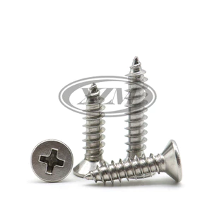 Vít inox 304 Đầu bằng ren thưa tùy chọn kích thước chiều dài M4/M5/M5.5/M6/M8【XZM-1B】
