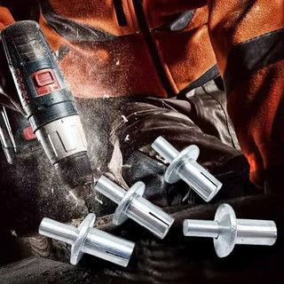 30 Chiếc Hợp Kim Nhôm Mở Rộng Đinh Tán Búa Lái Móng Tay, Dây Buộc Tường Hạng Nặng Cho Bê Tông / Gỗ / Nội Thất, 3 Kích Cỡ Có Lớp Phủ Chống Rỉ Sét