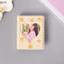 Hộp đựng thẻ tên Kpop album ảnh 3 inch, chất kết dính hình gấu dễ thương, thiết kế rỗng trái tim
