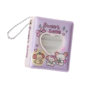 [ SIZE NHỎ -5.3*6.6CM] Album ảnh mini 2 inch hộp đựng thẻ trong suốt collect book họa tiết dễ thương