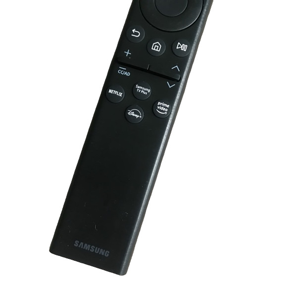 tay điều khiển remote từ xa tivi samsung giọng nói Qled BN59-01385A mẫu thẳng made in indonesia-kèm pin