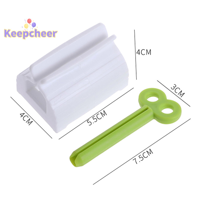 [Keepcheer] Dụng cụ ép kem đánh răng Dụng cụ phòng tắm Mỹ phẩm ép sữa rửa mặt Cán [Mới]