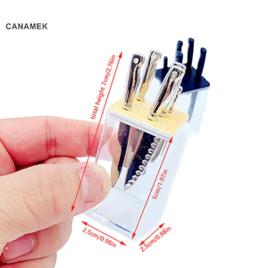 Canamek 1 / 12 Bộ Phụ Kiện Nhà Búp Bê: Dụng Cụ Nấu Ăn Nhà Bếp CSF