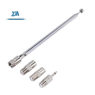 Cần Ăng Ten 3.5mm Bộ Chuyển Đổi Đài FM Ăng Ten Thay Thế Kính Thiên Văn Vít Loại F Nam Cắm Kết Nối AV Stereo Thu
