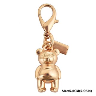 Móc khóa bướm TREDDING491, Mặt dây chuyền túi tinh tế hình trái tim, Phụ kiện túi cao cấp dễ thương