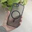 Dành Cho iPhone 16E 17E Ốp Lưng ELVEV Chống Sốc Mờ Da Cảm Thấy Matte PC + TPU Chống Vân Tay Trong Suốt