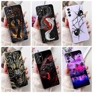 Dành Cho Samsung Galaxy Galaxy Quantum 2 5G A82 SM-A826S Quantum2 Thời Trang Cool Dragon Spider Họa Tiết Vỏ Điện Thoại Silicon Mềm TPU