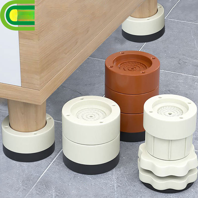 Giường Chân Chiều Cao Miếng Lót Đồ Nội Thất Bàn Ghế Đệm Nâng Sofa Bàn Cà Phê Tủ Chiều Cao Miếng Lót Cạnh Bọc Nhựa Chịu Lực Miếng Lót Chống Trượt