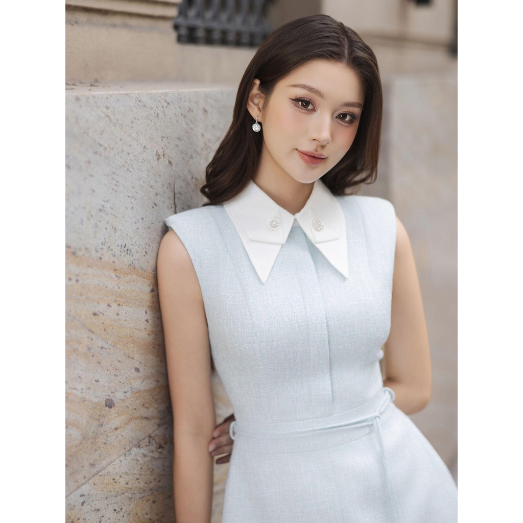 Ảnh JOVEN Đầm Nữ Gigi Form Ôm Tùng A Dây Rời Thắt Eo Kiểu 3