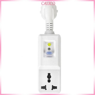 Bộ chuyển đổi ổ cắm Calico EU 16A RCD Dụng cụ điện sân vườn Công tắc chuyến đi có nút đặt lại kiểm tra