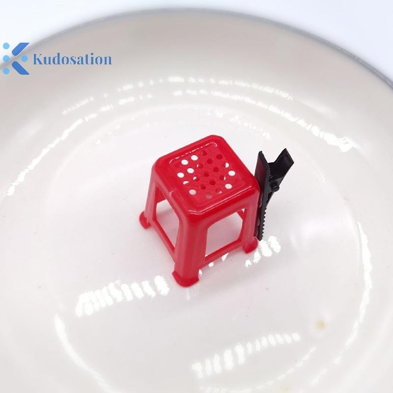 Kudosation Mô Phỏng Vui Nhộn Độc Đáo Ghế Kẹp Tóc Ngộ nghĩnh Kẹp Tóc Phụ Kiện Tóc