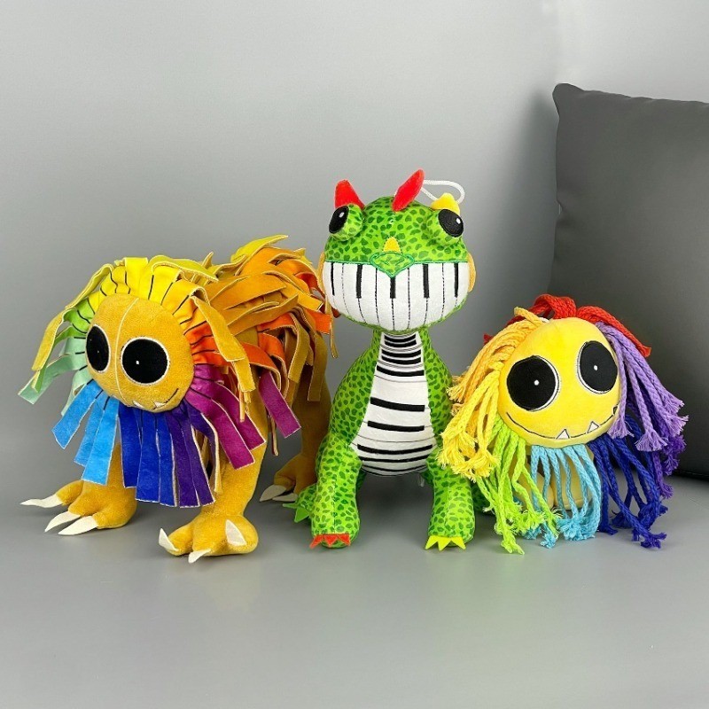 Poppy 4 Pianosaurus Yarnaby Đồ Chơi Sang Trọng, Búp Bê Nhồi Bông Ngoại Vi Trò Chơi, Mềm Trang Trí Nhà, Quà Tặng Sinh Nhật Cho Bé