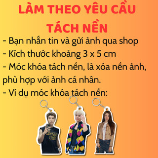Móc khóa JSOL Anh Trai Say Hi, nhận in ảnh theo yêu cầu