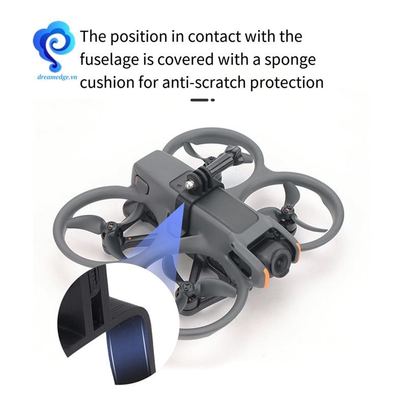 [Dreamedge] Dành cho Bộ chuyển đổi giá đỡ mở rộng trên Avata 2 Camera thể thao Giá đỡ cố định