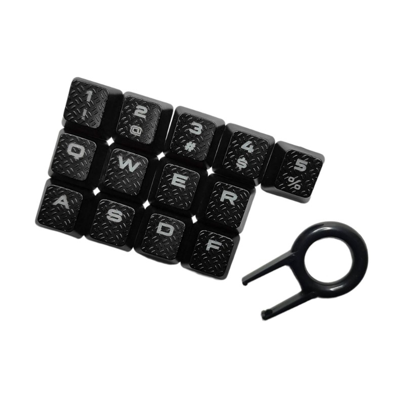 Trại 13 Chiếc Chống Trượt Họa Tiết Keycaps Đèn Nền Mũ Chìa Khóa Cho K70 RGBK70 K95 K90 K65