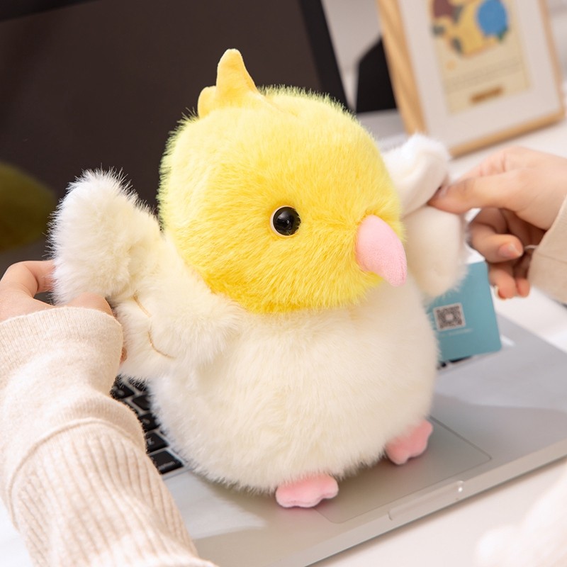 Sáng Tạo Chim Sang Trọng Đồ Chơi Dễ Thương Nhiều Màu Sắc Vẹt Sparrow Plushie Búp Bê Vui Nhộn Mô Phỏng Chim Đồ Chơi Nhồi Bông Mềm Mại Cho Bé Làm Nhẹ Nhà Búp Bê Trang Trí Máy Tính Để Bàn Trẻ Em Quà Tặng Sinh Nhật Đổi Quà Tặng Quà Tặng