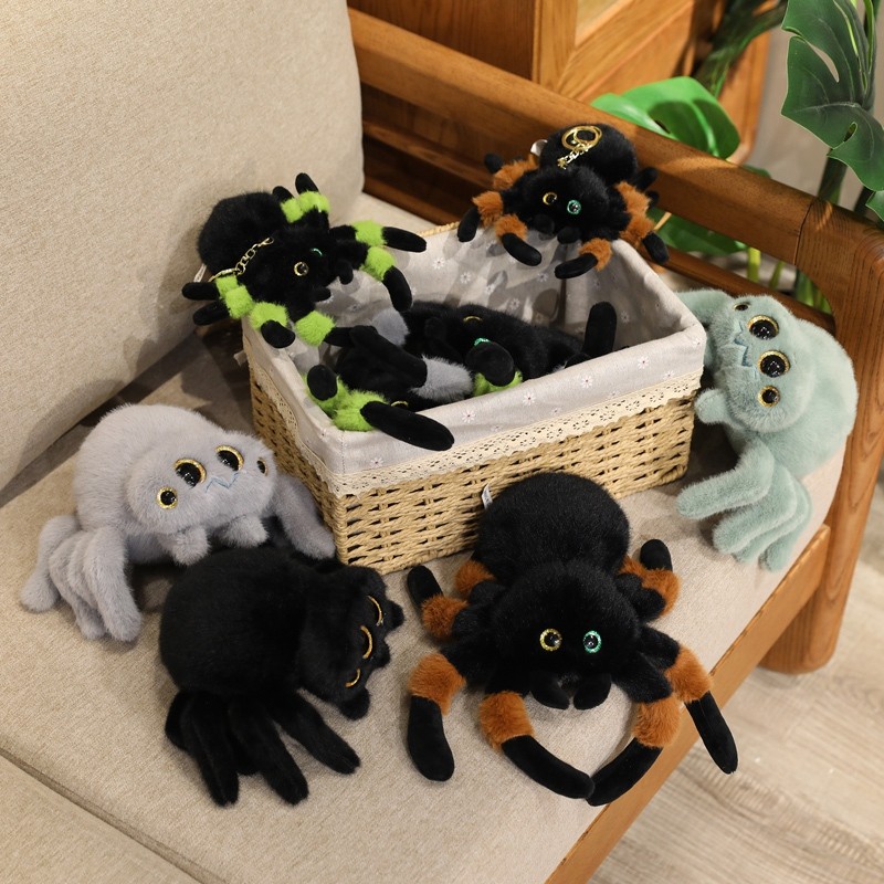 Lucas The Spider Sang Trọng Đồ Chơi Dễ Thương Lucas Spider Plushie Búp Bê Mặt Dây Chuyền Móc Khóa Nhiều Màu Sắc Nhện Nhồi Bông Đồ Chơi Nhà Để Bàn Trang Trí Đồ Chơi Cho Bé Mềm Mại Trẻ Em Bạn Bè Quà Tặng Sinh Nhật Excahnge