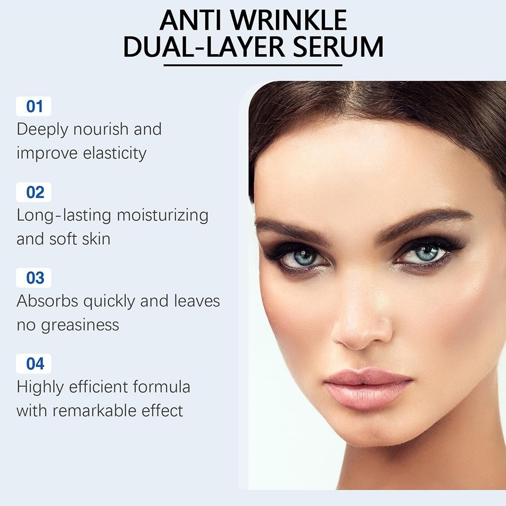 Đồng Peptide Chống Lão Hóa Serum Đồng Peptide Collagen Serum Dưỡng Ẩm Mạnh Mẽ E3w9