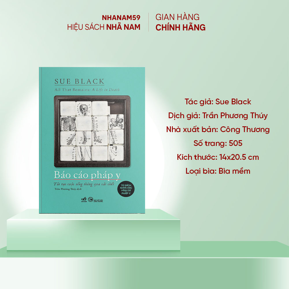 Ảnh Sách - Series Tủ sách khoa học hình sự pháp y (Nhiều tác giả) (update) (Nhã Nam) 1