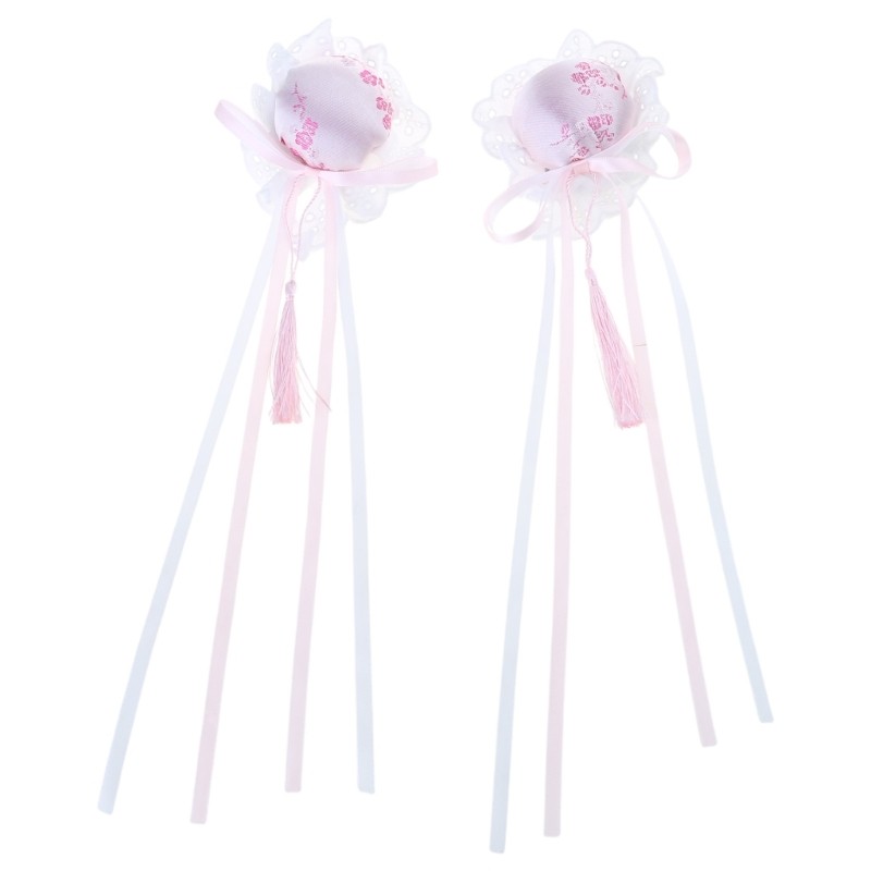 Jenniferab Tóc Bun Kẹp Tóc Anime Người Giúp Việc HairBun Bìa Hóa Trang Đảng Kẹp Tóc