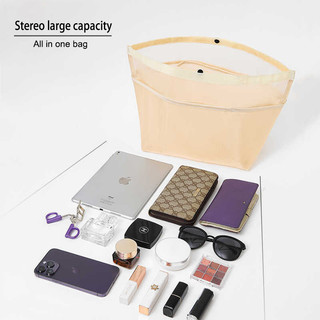 Lớp lót bên trong siêu nhẹ phù hợp cho túi xách Longchamp, túi trang điểm, hỗ trợ du lịch, túi đựng ví di động