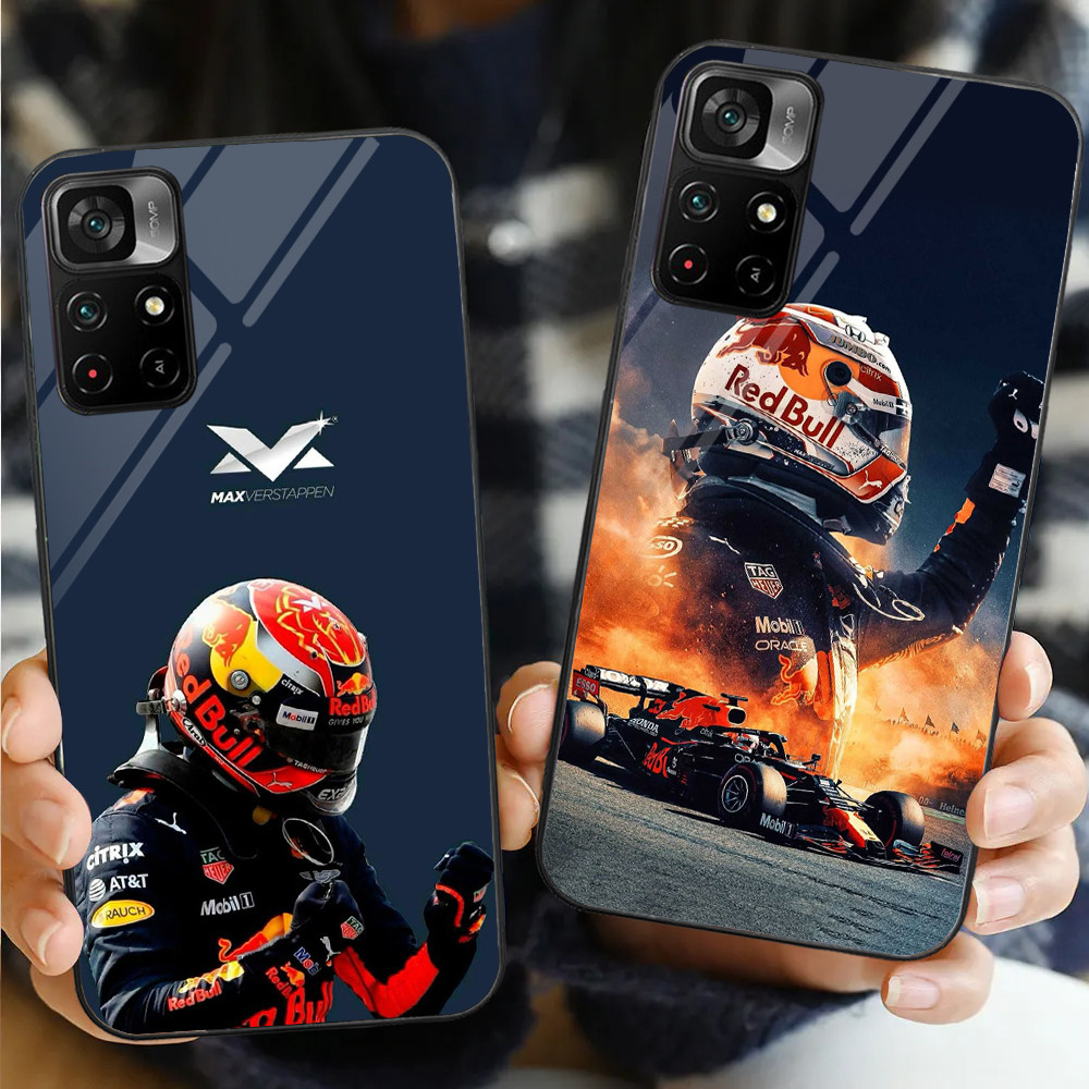 Ốp Điện Thoại Kính Max Verstappen 02 Cho Xiaomi POCO F3 F4 F5 M3 M4 M5 M6 4G X3 X4 GT NFC X5 X6 PRO 5G