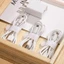 10 Dây buộc cáp - Tự dính, Có thể điều chỉnh - Dụng cụ cố định dây nguồn USB - Dụng cụ sắp xếp dây có thể tái sử dụng - Dây buộc - Quản lý bàn làm việc - Dành cho cáp mạng, bảng cắm