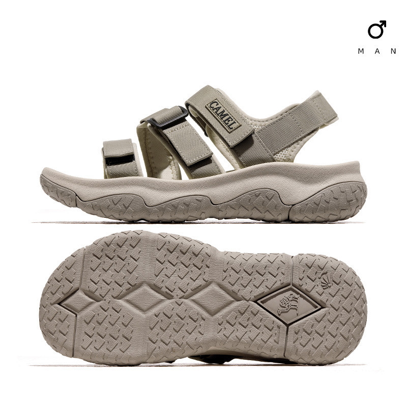 Ảnh Xăng đan Ngoài Trời CAMEL CROWN Creek Wading Giày Đi Biển Nhanh Khô Giày Thể Thao Velcro Chống Trơn Trượt 4