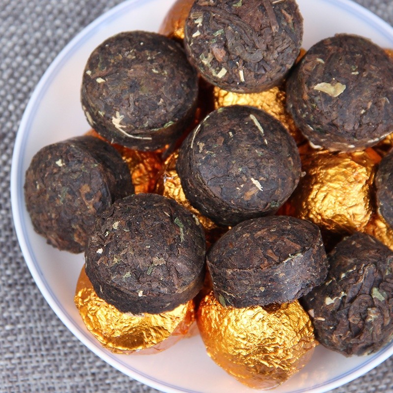 Trà Phổ Nhĩ Chín Vân Nam Hương Nếp Thơm (Túi 500 Gram)