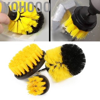 Yohooo 3 chiếc bàn chải khoan làm sạch máy chà sàn