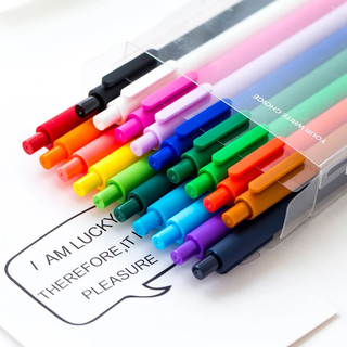 Bút mực Gel KACO có thể thu vào 20 màu mực khác nhau Điểm cực mịn (0,5mm) để vẽ Bullet Journaling Planner Ghi chú