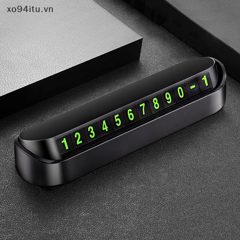 Xoitu Dạ Quang Ô Tô Tạm Thời Đỗ Xe Thẻ Số Điện Thoại Xe Di Chuyển Số Điện Thoại Đỗ Xe Dừng Thẻ Phụ Kiện Ô Tô VN