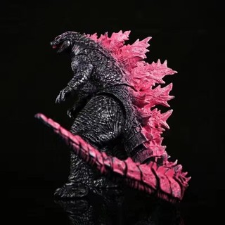 Phong cách mới 2024 Godzilla Pink Hình vs King Kong Empire Rise Godzilla Dinosaur Đồ chơi di chuyển được