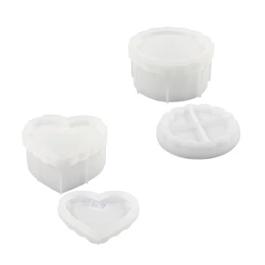 XGB Khuôn Silicon Có Thể Tái Chế Cho Hộp Bảo Quản Nhựa Hộp Đẹp Khuôn Thủ Công