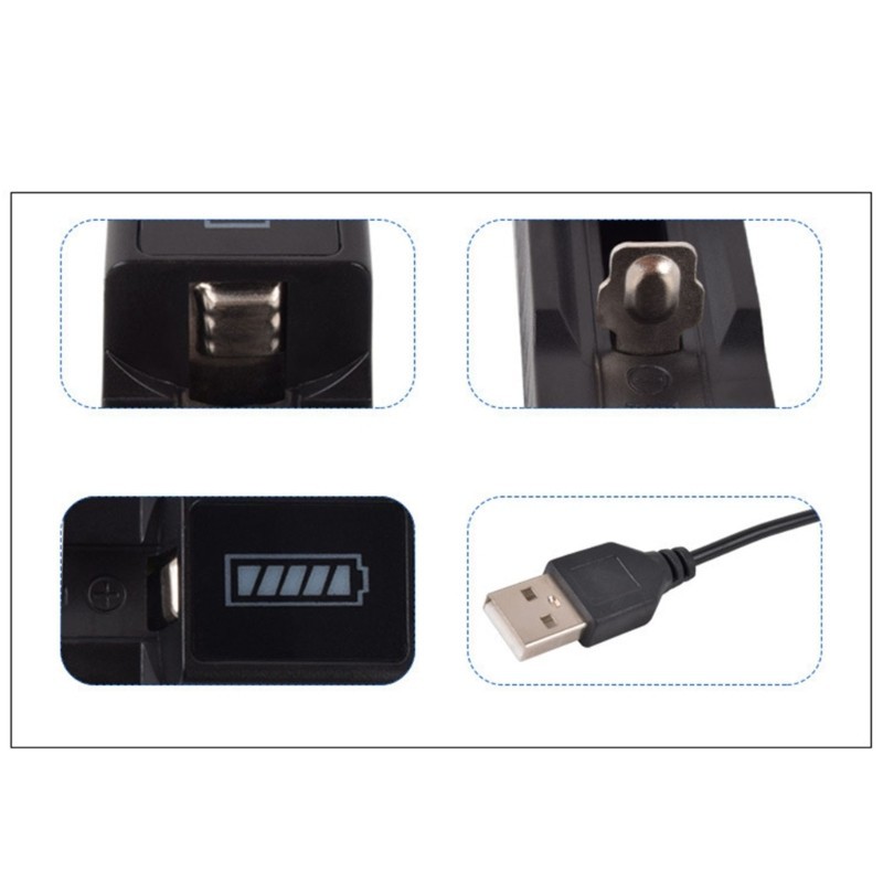 USB Universal  Charging Adapter for 4.2V 18650 18490 Li-ion Batteries