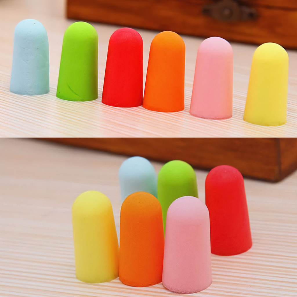 Set 2 nút bịt tai chống ồn cách âm, khi ngủ,khi học, đi du lịch hiệu quả tiện lợi